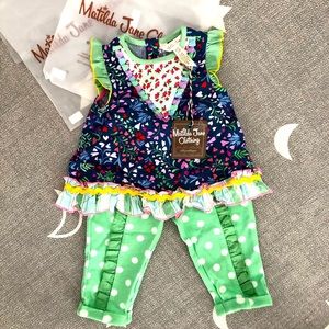 Brand New Matilda Jane Pant Set Size 3-6 months